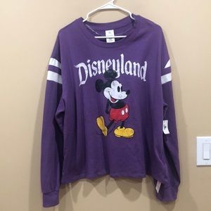 Disney Purple Mickey Mouse Sweater